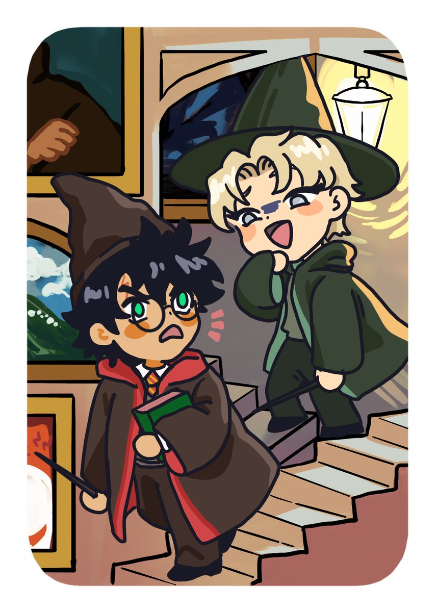 hey scarhead #drarry #hpdm