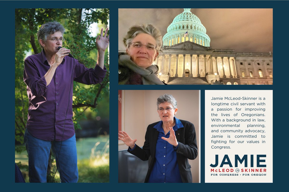 .@JamieforOregon is the right choice for Oregon & for America. #OR05 voters, it's on you to get those ballots in!

Your vote is your voice, let's hear it roar! #OrPol #FlipTheHouse