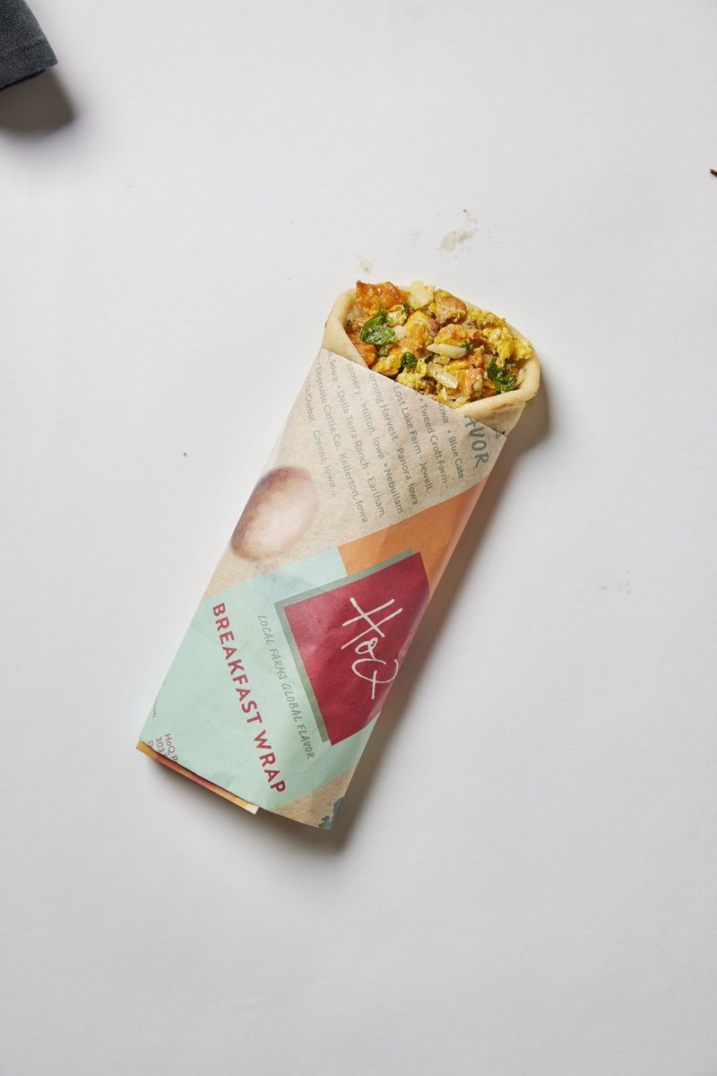 HoQ Breakfast Wrap is the perfect breakfast because they’re like a party in your mouth. We will be at the downtown farmer market tomorrow , just south of court Ave/3rd street. Come and find us. @dtfarmersmarket #farmtotable #localfarmglobalflavor #catchdsm #desmoines