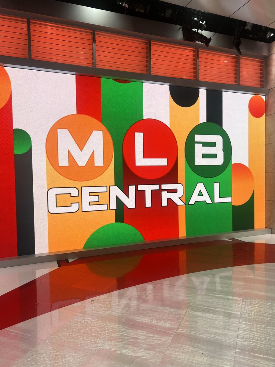 Day baseball from Studio 21 at @MLBNetwork …. Breakfast with @LaurenShehadi & @RoFlo …. MLBCentral 9-11am ET ONLY on @MLBNetwork .