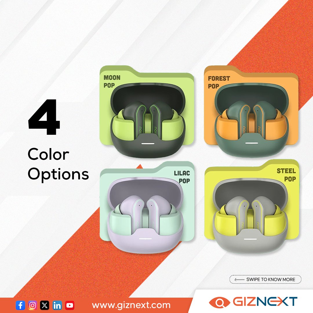 Noise has launched Pop Buds at special launch offer of ₹999. 🎶 . . . #noisepopbuds #earbuds #newlaunch #noise #giznext