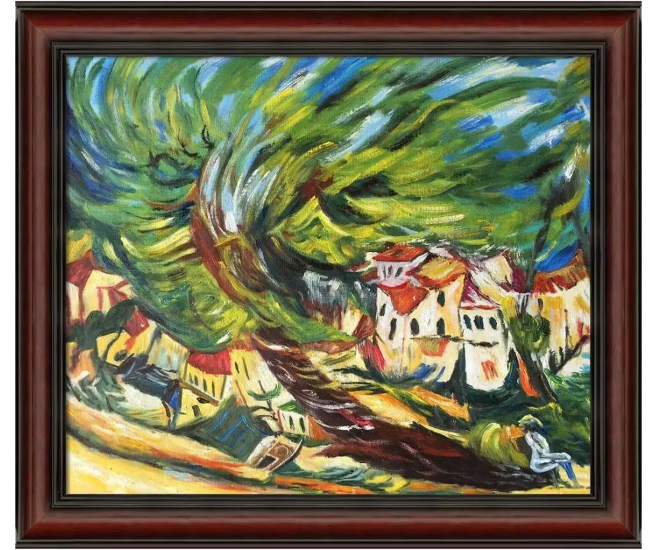 overstockart's tweet image. Featured in our Designer Picks, this framed oil painting has transformed the living spaces of several of our customers&apos; families. 💖 #HomeDecor #TransformedSpaces

Chaim Soutine, Leaning Tree 
View it:  buff.ly/49Wg50I