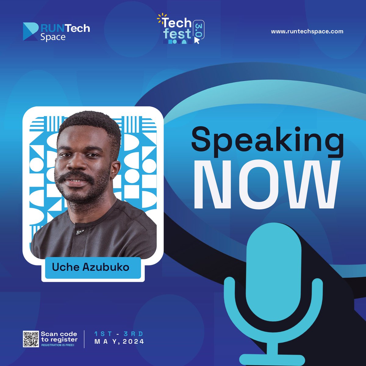 @UcheAzubuko is live speaking on Artificial intelligence in action: Building a net- zero future 💃💃💃
#runtechspace 
#techfest #techfest3.0