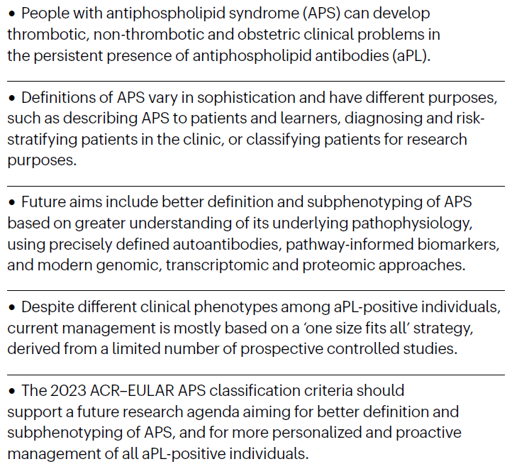 🤔🩸🔮
Rethinking antiphospholipid syndrome to guide future management and research
<a href="/NatRevRheumatol/">NatRevRheumatol</a> <a href="/DorukErkanMD/">Doruk Erkan</a> 
nature.com/articles/s4158…