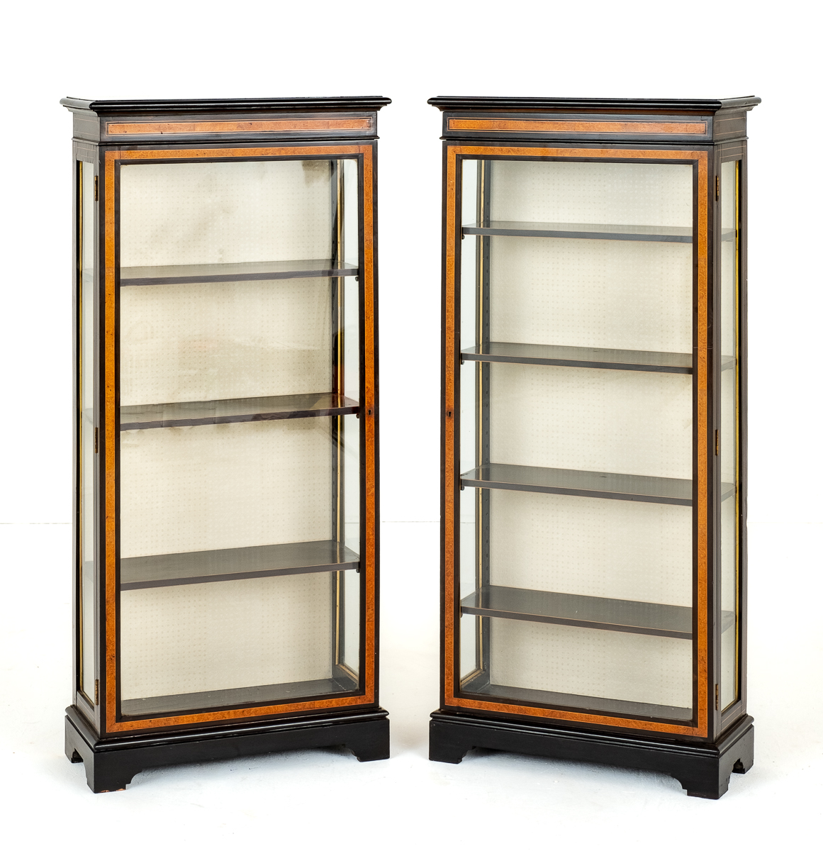 Pair of Victorian Walnut and Ebonised Display Cabinets
available from philiphuntantiques.co.uk #pairofdisplaycabinets #antiquedealernorfolk #antiqedealernorwich #norfolk #norwich #displaycabinets #antiquesandinteriors #antiquefurniture
