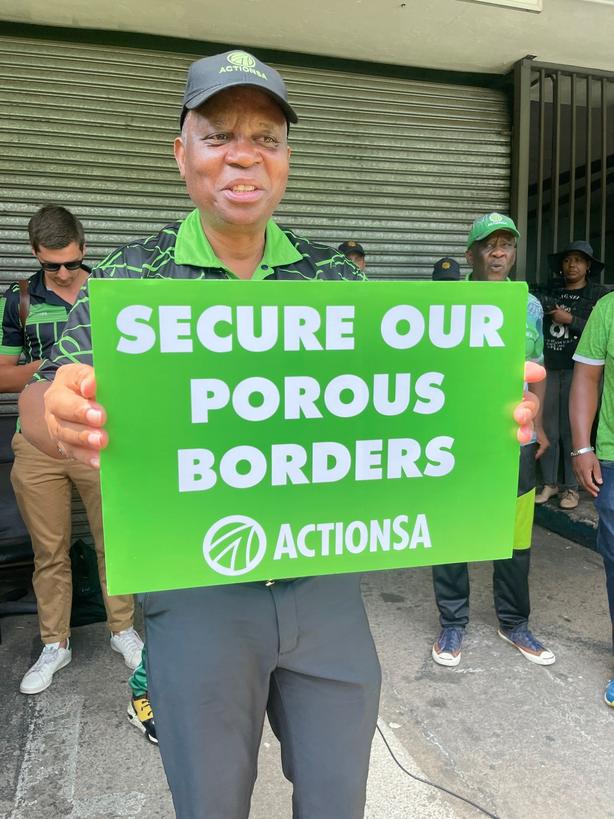 OUR BORDERS ARE POROUS @ActionSA