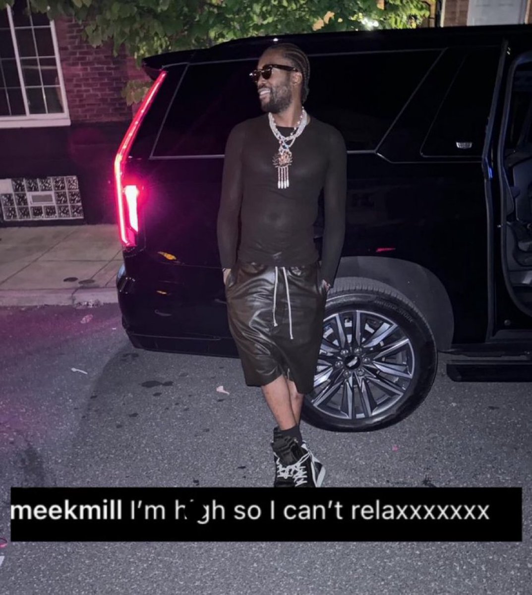 Meek Mill’s new outfit is going viral