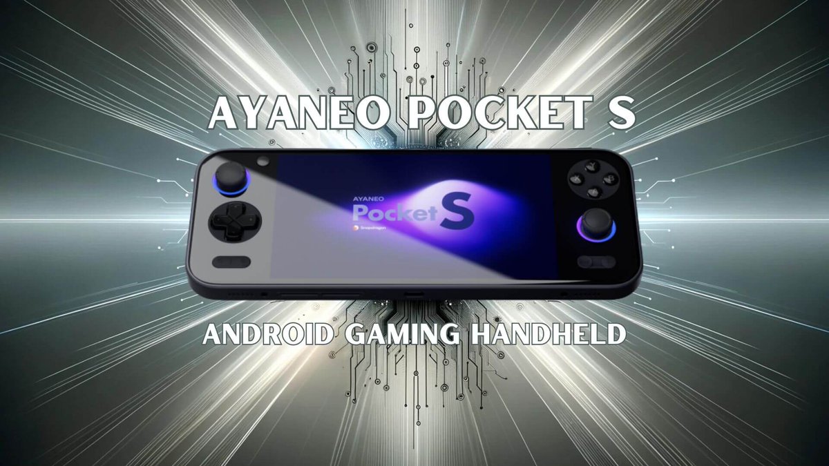 🎮 Introducing the AYANEO Pocket S! Now available for pre-order. Unleash powerful gaming with Qualcomm Snapdragon G3x Gen 2 CPU & Adreno A32 GPU. 🌟🇬🇧 go.droix.co.uk/3PveGE & 🌍 Worldwide: go.droix.co.uk/E0idkq
#AYANEO #Gaming #AndroidGaming #HandheldGaming #PreOrder