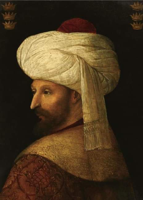 büyük Türk hükümdarı, Kayser-i Rum, Fetihler Sultanı, Çağ kapatıp Çağ açan, Sultan oğlu Sultan, Fatih Sultan Mehmed Han.... mekanı cennet makamı Âlî olsun....

#FatihSultanMehmet