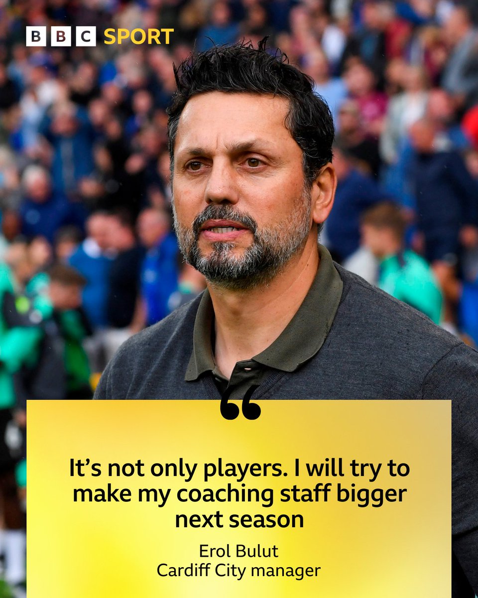 Erol Bulut says Cardiff City must look to improve in every department if they are to achieve their goal of returning to the Premier League ⚽

#BBCFootball