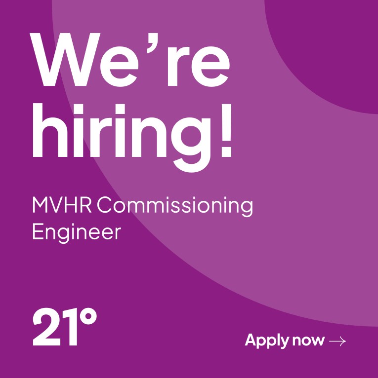 ⚡JOIN THE TEAM! ⚡ Our MVHR team are looking for a Commissioning Engineer to join their busy team out on the road. Find out more and apply on Indeed uk.indeed.com/job/mvhr-commi…