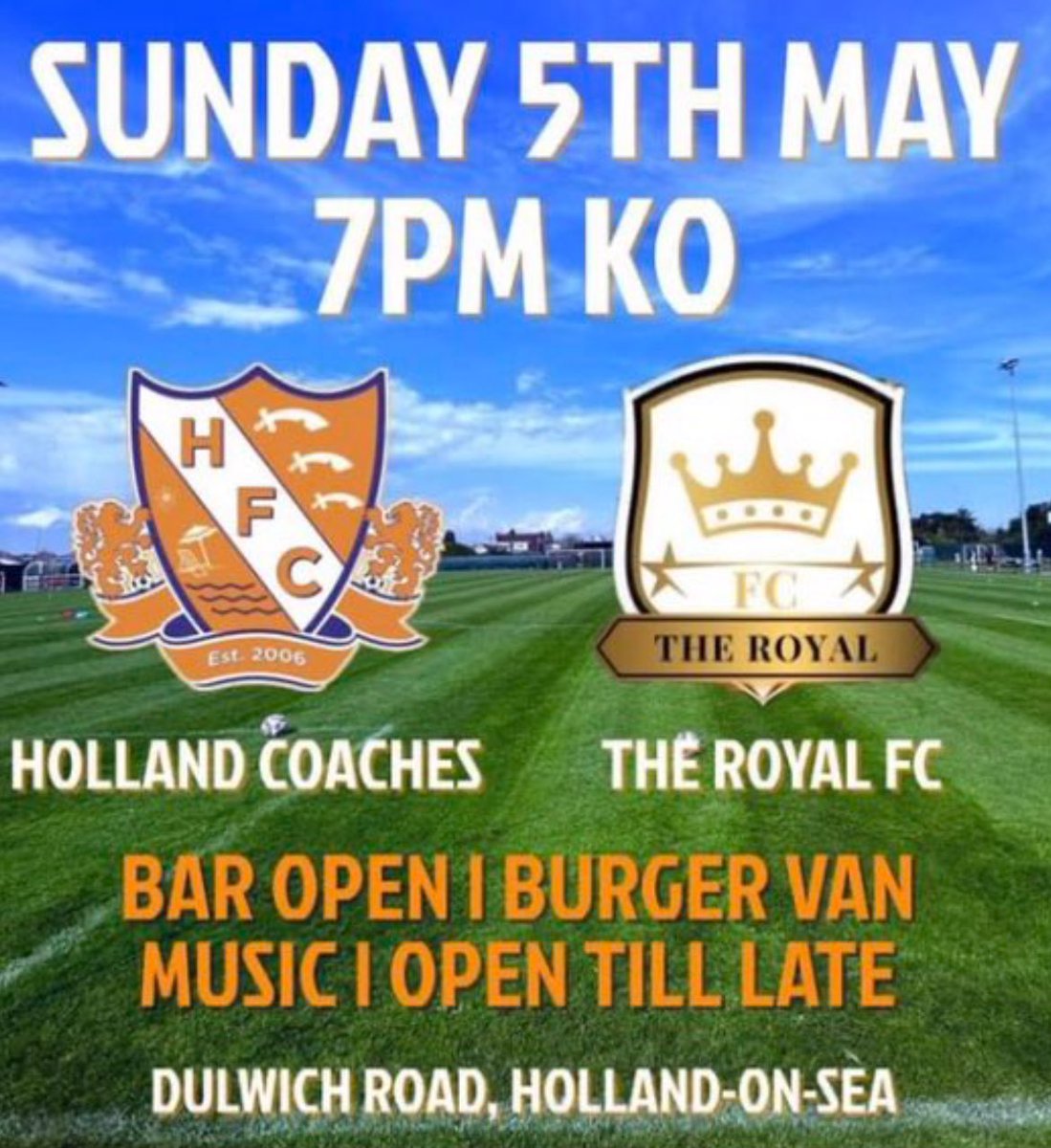 A rare Sunday evening game taking place at @MightyHolland this weekend.