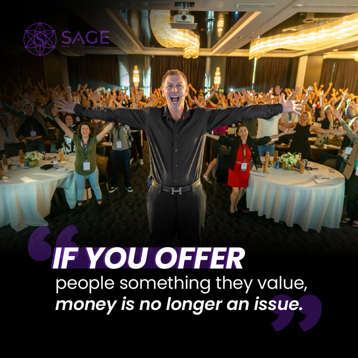 RealPeterSage's tweet image. Offering true value is the key to transcending financial concerns. 

When you provide something people truly value, money becomes irrelevant. 

#ValueOverMoney #FinancialFreedom #PrioritizeValue