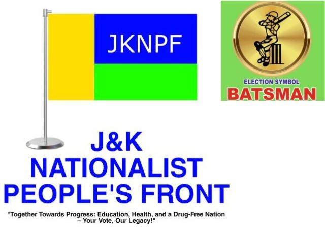 Vote for a Drug Free Society Vote for Progress Give an opportunity to @jknpfofficial and see what a leadership without selfish desires does. Vote For JKNPF @SanjayNaad @shkmuzaffar