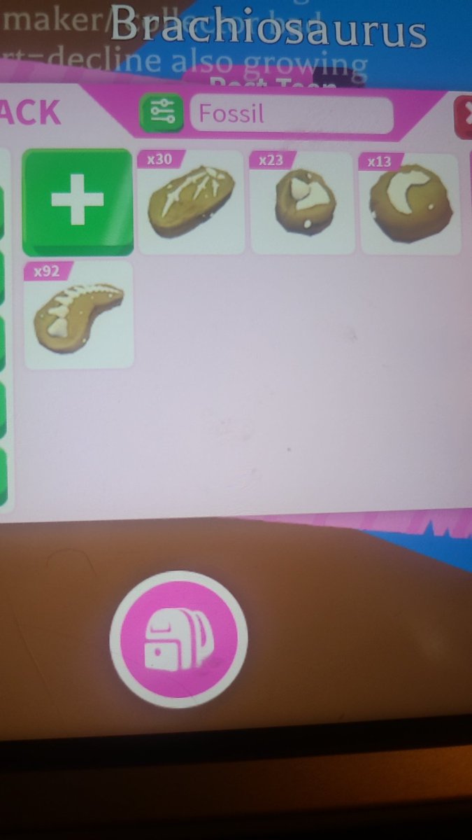 Trading my extra fossils

Looking for pets/petwear/stickers/silkbags/pet event boxes (example: walrus mummy cat)/ any offers. Let me know what ones you need. And if you have an offer

#adoptme 
#Adoptmetrades 
#adoptmeoffers 
#adoptmetrade

Rts appreciated