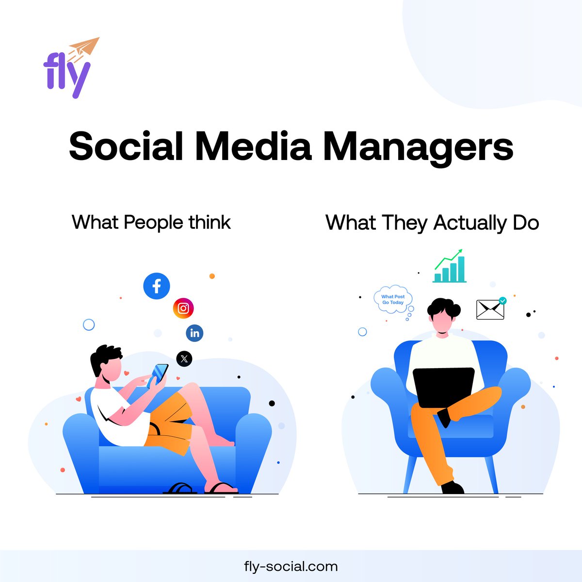 The Struggle Is Real. 😩
The Untold Story Of Social Media Manager.  
#TheStruggleIsReal #SocialMediaManager #FlySocial #SMM #SocialMediaTips #UntoldStory