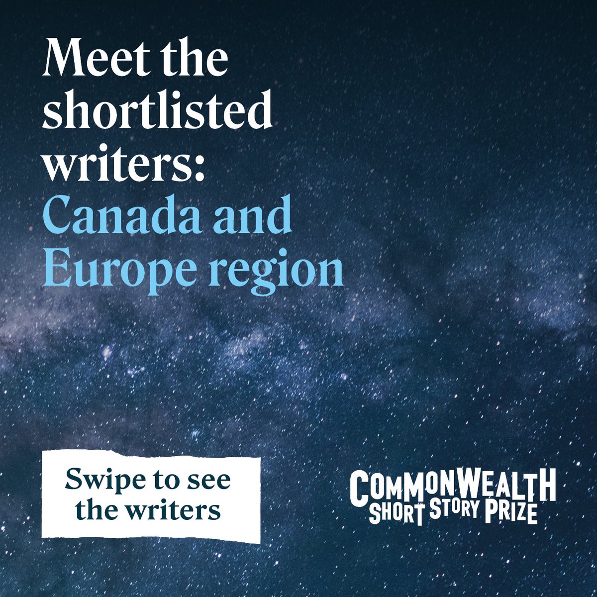 This year, the #CWprize shortlist for Canada and Europe is made up entirely of Canadians!

Learn more about the writers 👇