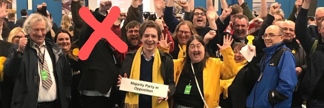 Liberal Democrats are the official opposition on Sunderland City Council after yesterday's local elections.

It comes after we gained a seat from an independent in Pallion &amp; Ford Estate, where Steve Donkin is our newest councillor.

Only the Lib Dems can beat Labour on Wearside!