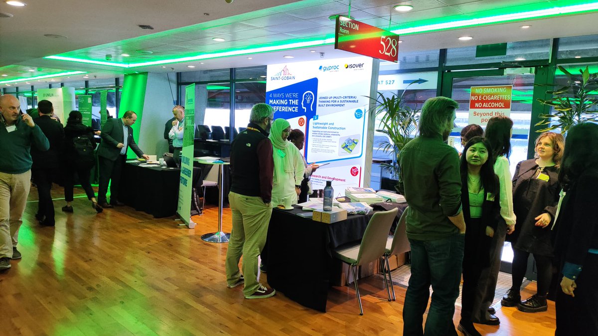 There was a great turn out at todays @IrishGBC Green Build Now @CrokePark we'd like to thank everyone who came over to chat and engaged with our team #GreenBuildNow