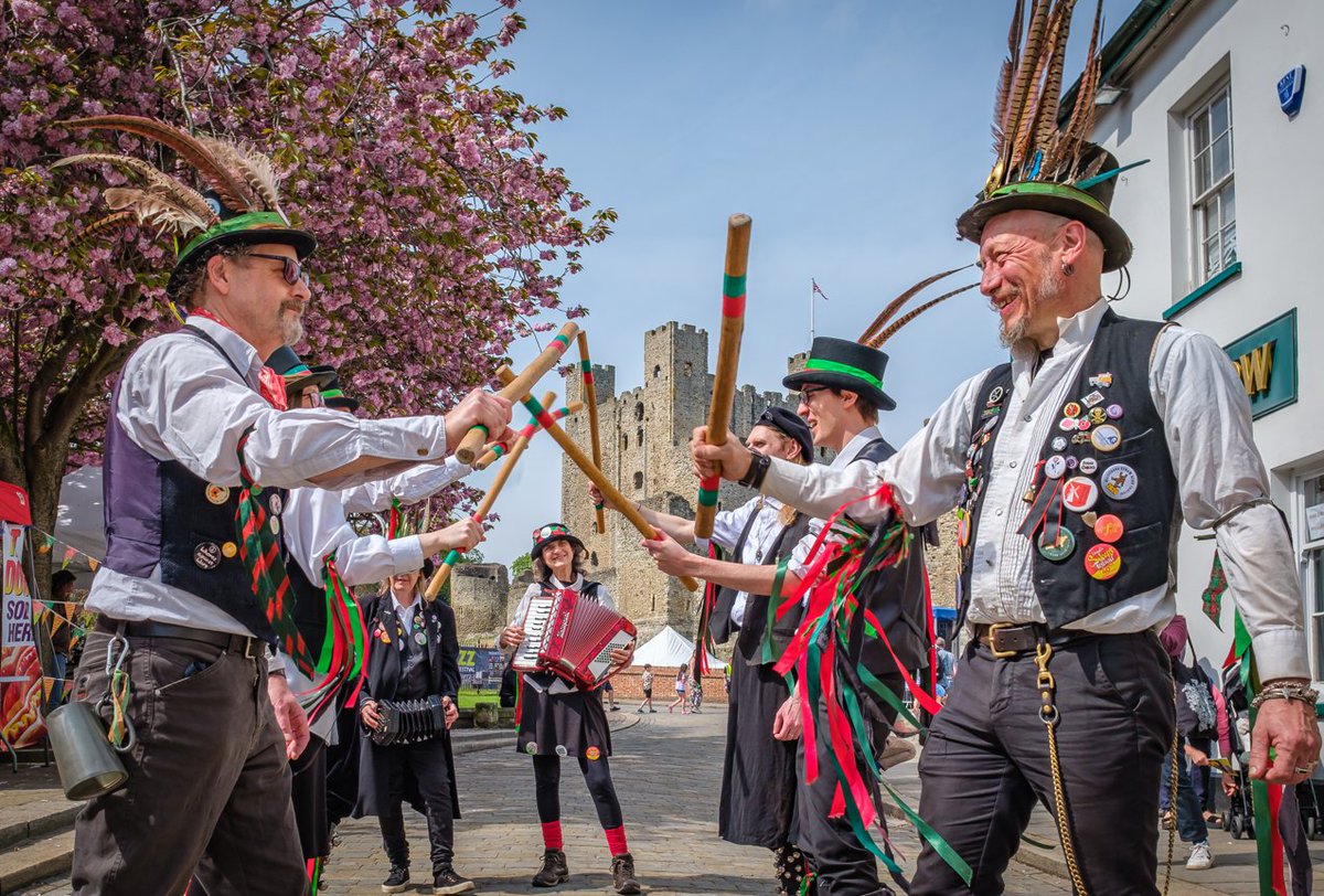 We’re proud to be supporting this weekend’s Sweeps Festival in Rochester to Bank Holiday Monday. It symbolises the start of British summer – let’s hope the weather agrees! If you’re in the area why not pop into our recently refurbished Royal Crown pub too. Picture: Medway Council
