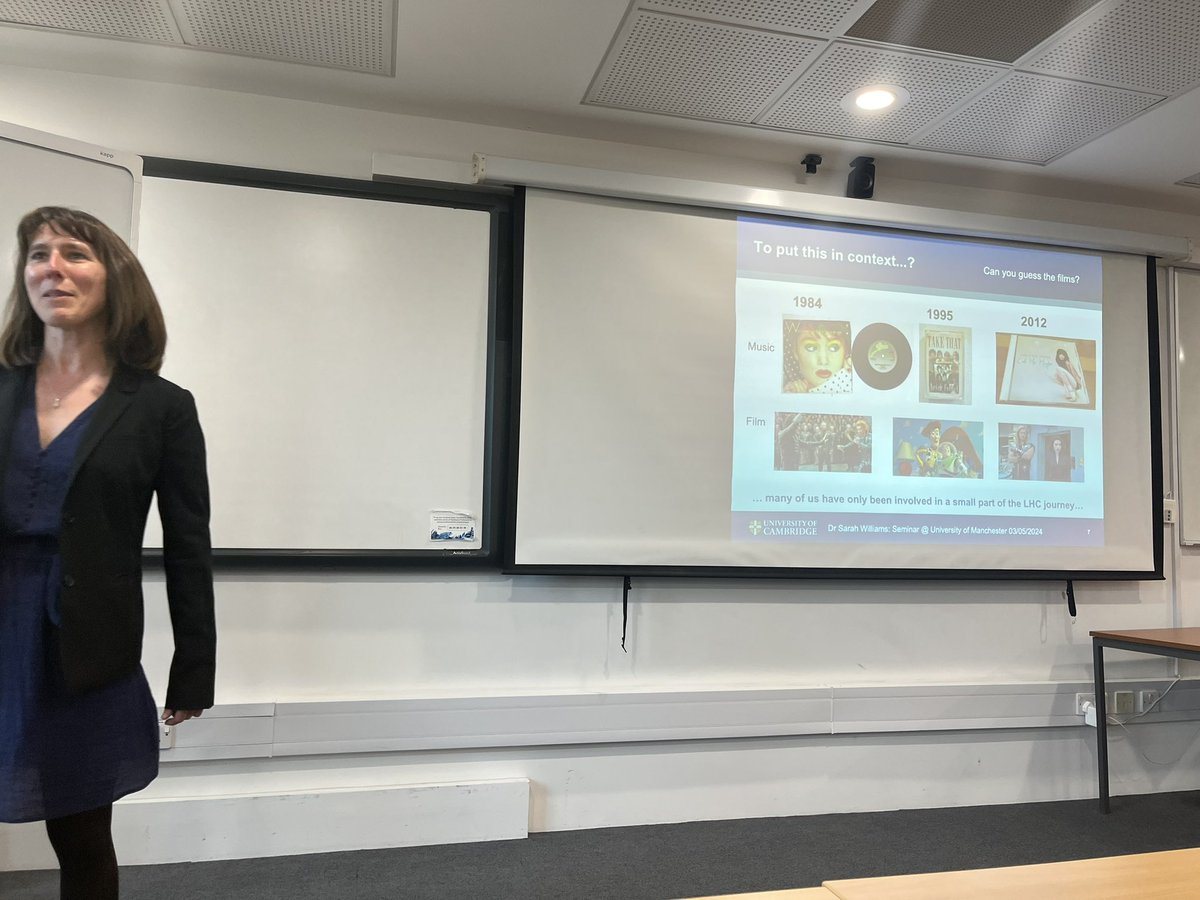 Eva Gersabeck (@eva_gersabeck) on Twitter photo Dr Sarah Williams <a href="/SarahLWilliams_/">Dr Sarah Williams</a> ( <a href="/Cambridge_Uni/">Cambridge University</a>) discusses "The Future Circular Collider as a Higgs/top/EW Factory: status and plans for FCC-ee" and the relevant timelines at today’s Bohr lunch seminar <a href="/UoMparticle/">UoM Particle Physics</a> <a href="/UoMPhysics/">UoM Physics & Astronomy</a> Dr Sarah Williams <a href="/SarahLWilliams_/">Dr Sarah Williams</a> ( <a href="/Cambridge_Uni/">Cambridge University</a>) discusses "The Future Circular Collider as a Higgs/top/EW Factory: status and plans for FCC-ee" and the relevant timelines at today’s Bohr lunch seminar <a href="/UoMparticle/">UoM Particle Physics</a> <a href="/UoMPhysics/">UoM Physics & Astronomy</a>