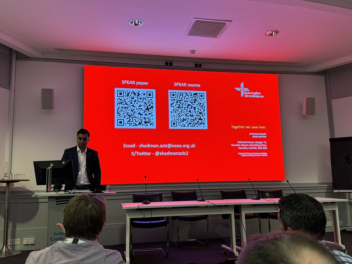 Further exciting work on IABP from @ShadmanAziz2 @EAAARAID @EastAngliAirAmb on applying their SPEAR work in IABP on OHCA, identifying increased DBP associated with improved ROSC, potential to help guide interventions  to achieve improved results. @_retrieval @AMPAdocs…