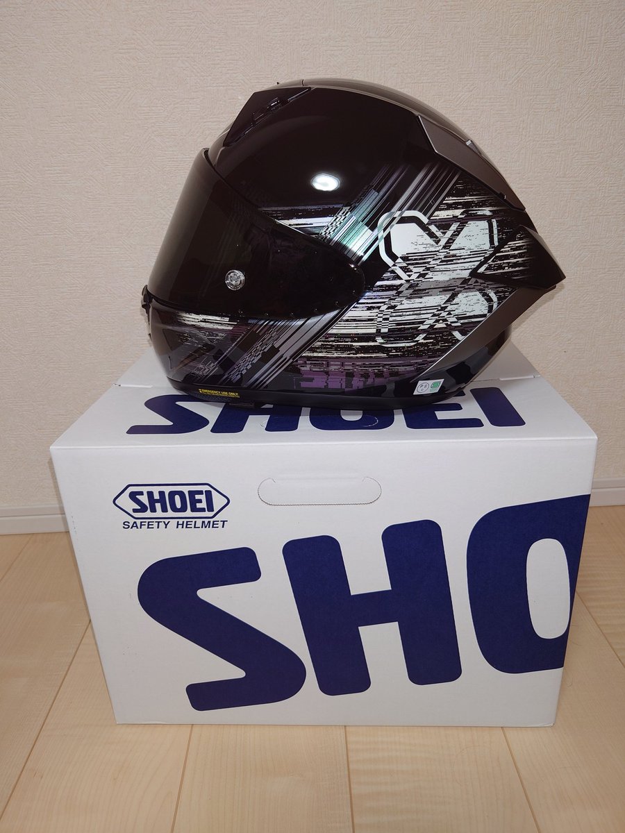 Newヘルメット PFS診断してピッタリ #SHOEI