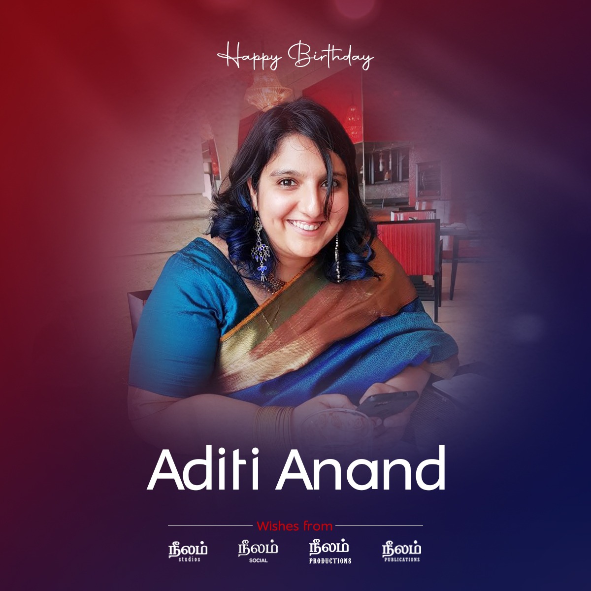 Many many happy returns to the insanely talented, uber cool and amazing @Tisaditi 💙 Wishing you a wonderful year just like yourself #HBDAditiAnand