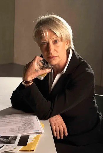 It has to be Inspector Jane Tennison for me. Inspirational. #PrimeSuspect #HelenMirren