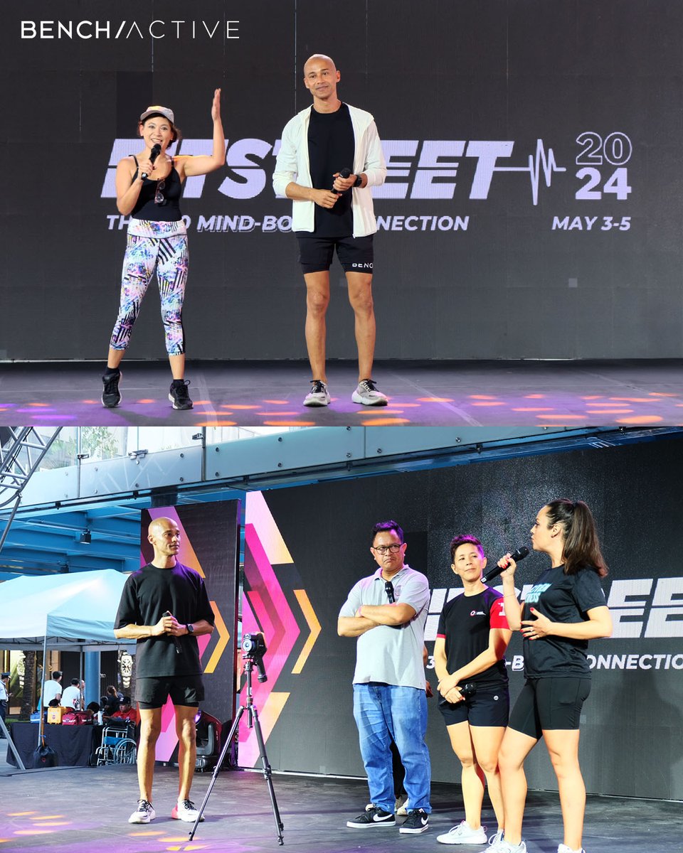 Keep up the momentum at FITSTREET 2024 with #BENCHActive! You have already set the bar high today, but there's still more to come for May 4-5.

See how BENCHActive activewear, as showcased by leading fitness coaches and enthusiasts, can transform your workouts.