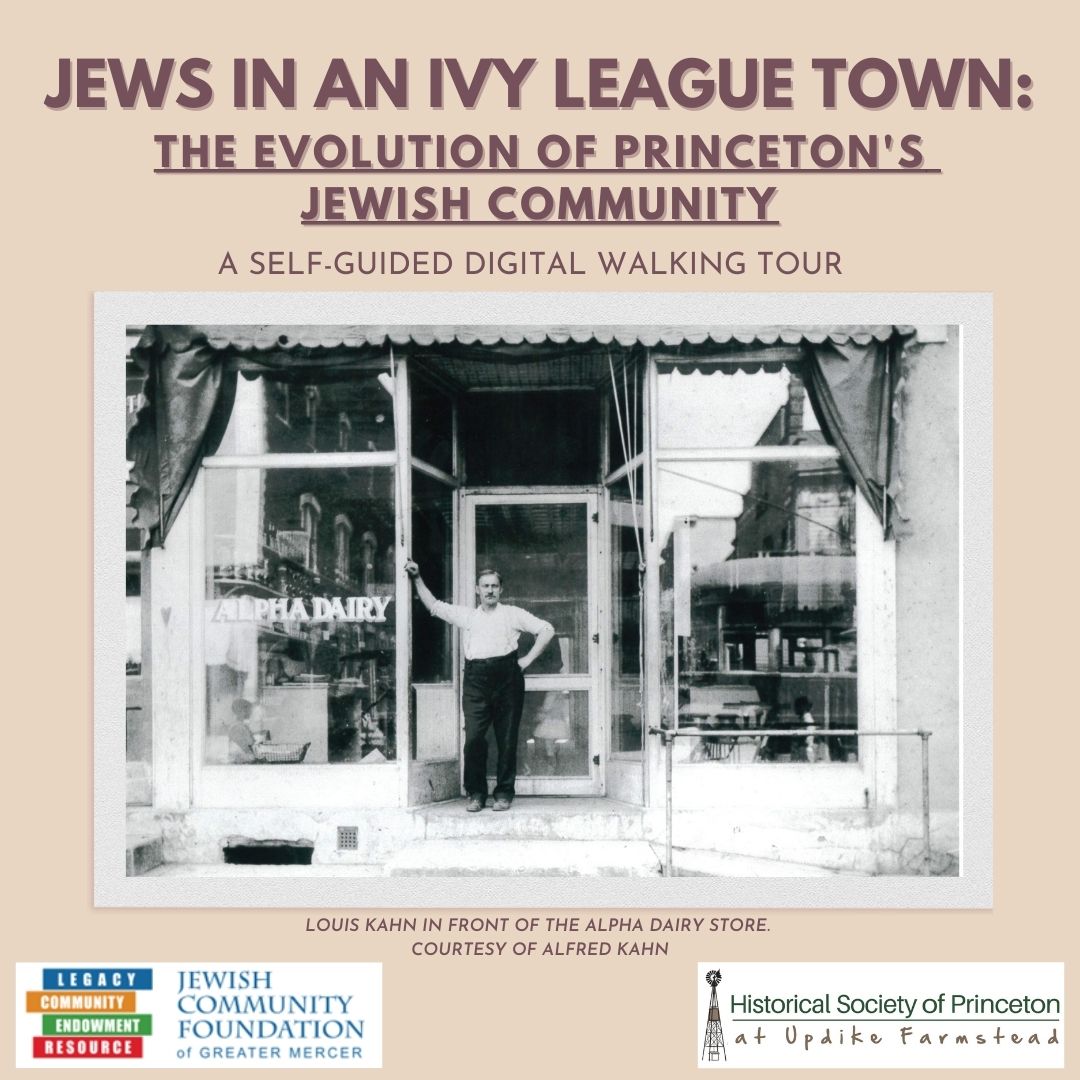 Happy Jewish American Heritage Month! Explore our digital walking tour, crafted in collaboration with the Jewish Community Foundation. Discover topics about Princeton's vibrant Jewish community, including The Jewish Center, celebrating 75 years! bit.ly/3LizzmA
