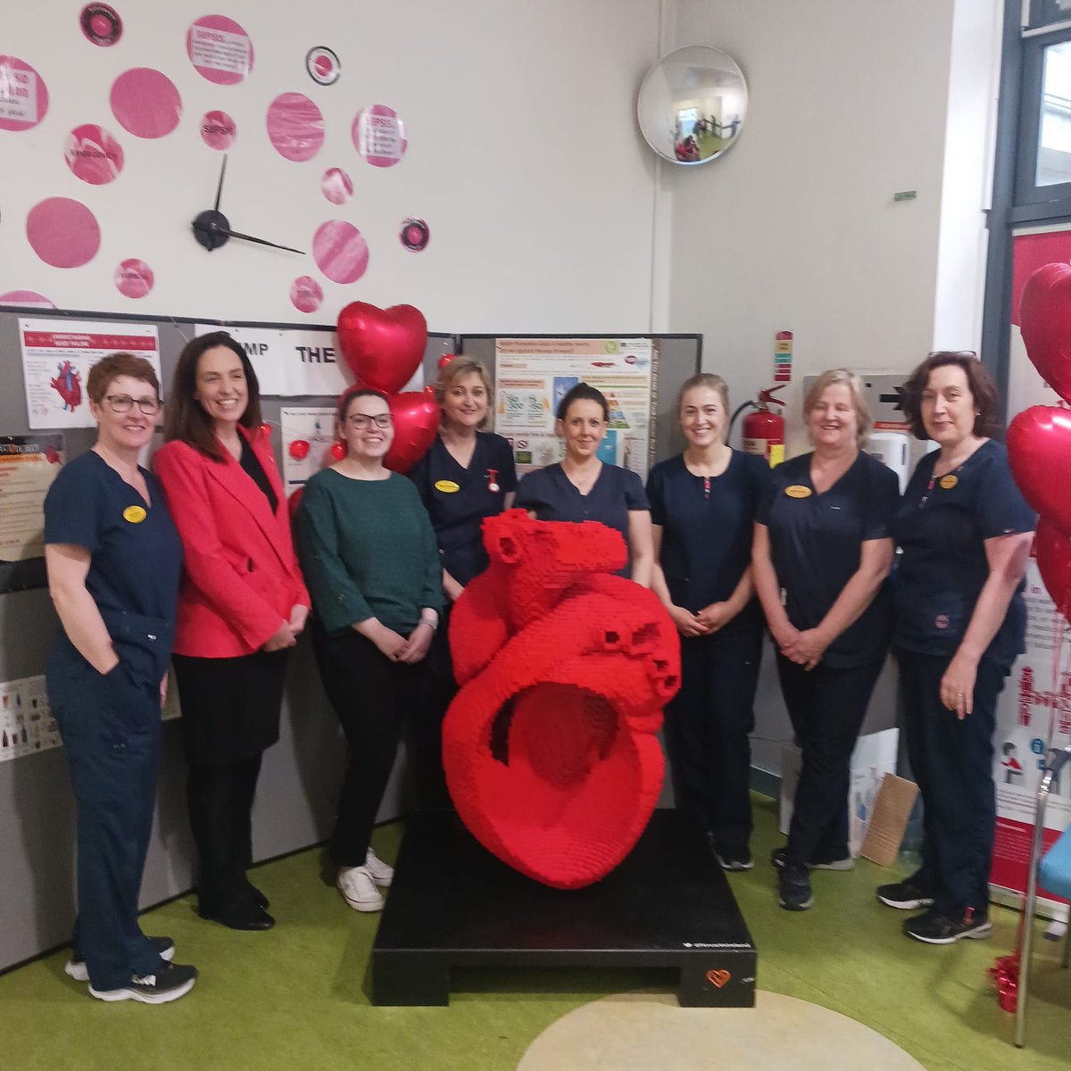 It's #HeartFailureAwareness Week. Our Heart Failure team actively engaged staff and visitors yesterday to promote awareness of the #BumpUpThePump campaign, emphasising heart failure risk factors and symptoms.