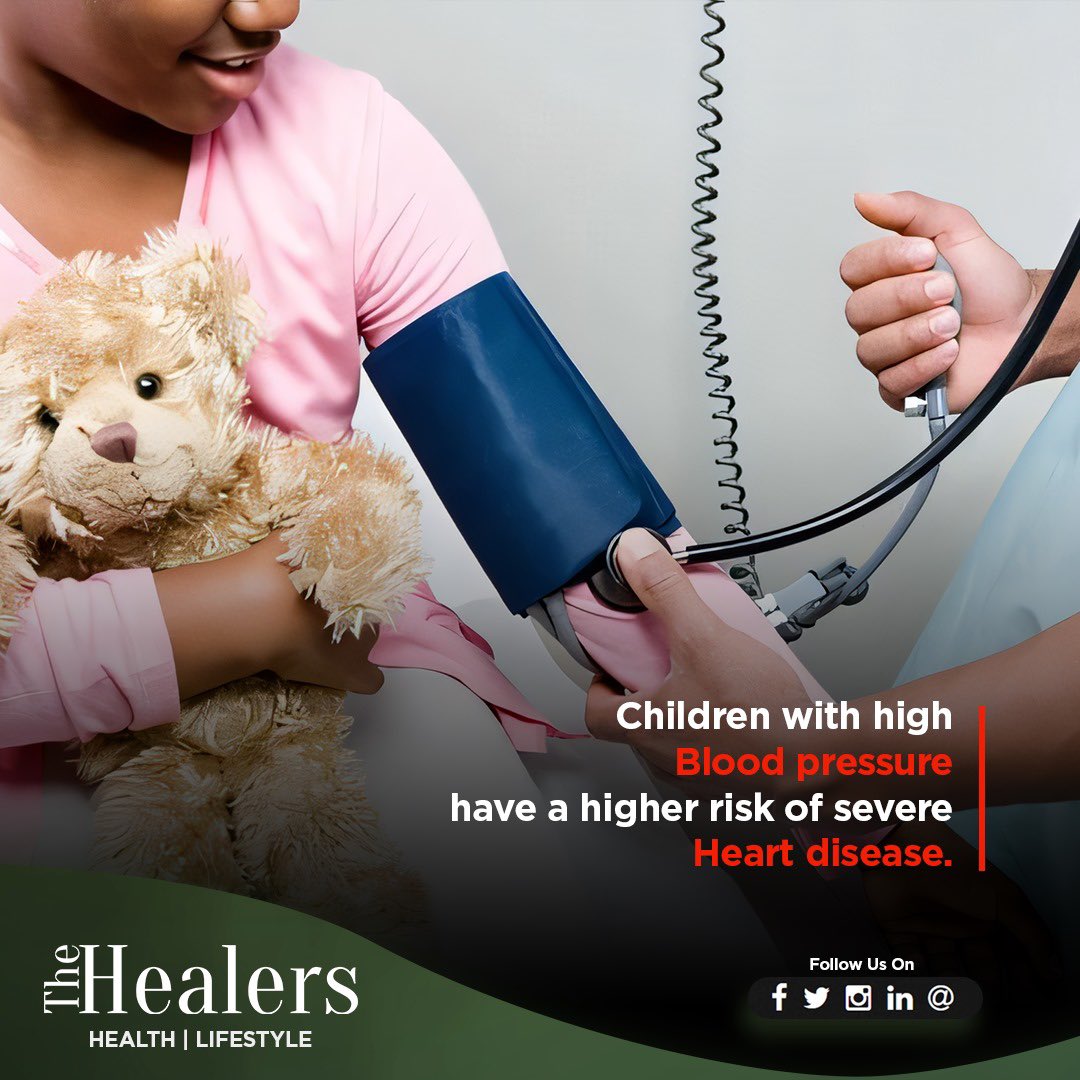 New research led by McMaster University reveals that young individuals with high blood pressure are nearly four times more likely to develop severe heart conditions later in life, including stroke and heart attack.

#youth #highbloodpressure #health #healers #healersmagazine