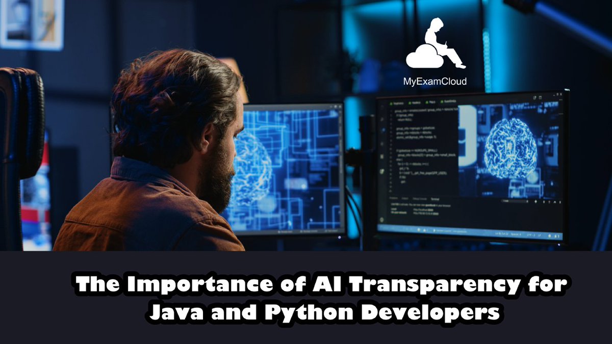 The Importance of AI Transparency for Java and Python Developers

linkedin.com/pulse/building…

#myexamcloud #java #python #ai #artificialintelligence #devops #software #coding #developer #machinelearning #javaprogramming #pythonprogramming #aws #gcp #freshers #collegestudents