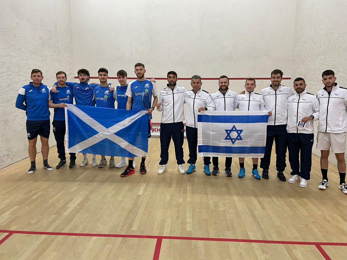 Two more great wins for Scotland today as the teams beat Czechia and Israel. The men will play in the Division 2 final tomorrow, with promotion up for grabs. The women will contest the 5/6 playoff. One more push! 🏴󠁧󠁢󠁳󠁣󠁴󠁿