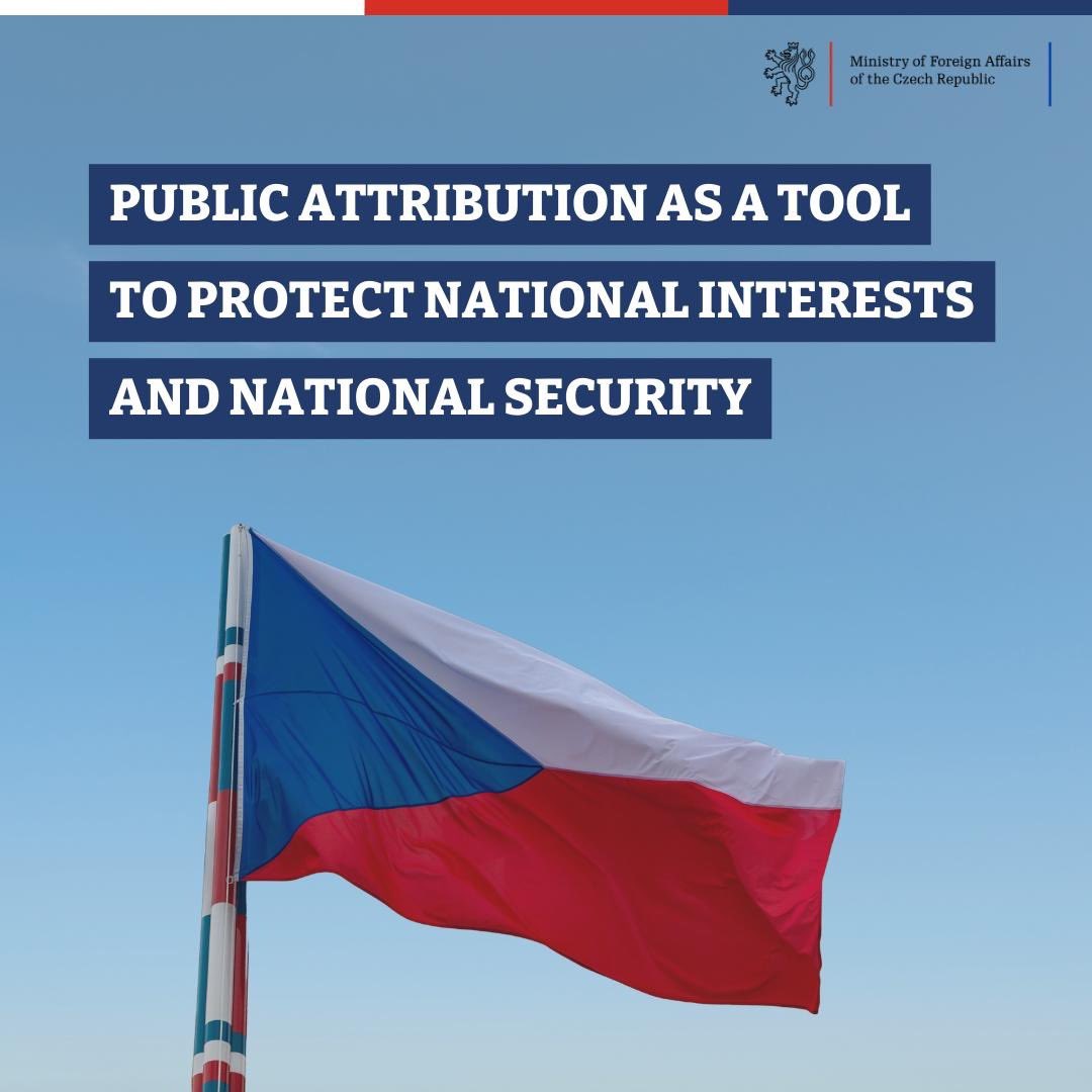 ❓ So what exactly is public attribution? Public attribution is used to attribute cyber attacks to a specific attacker. It is part of the state's response to cyber and hybrid threats and an important tool to protect national interests and national security. 🦾🤝@NUKIB_CZ