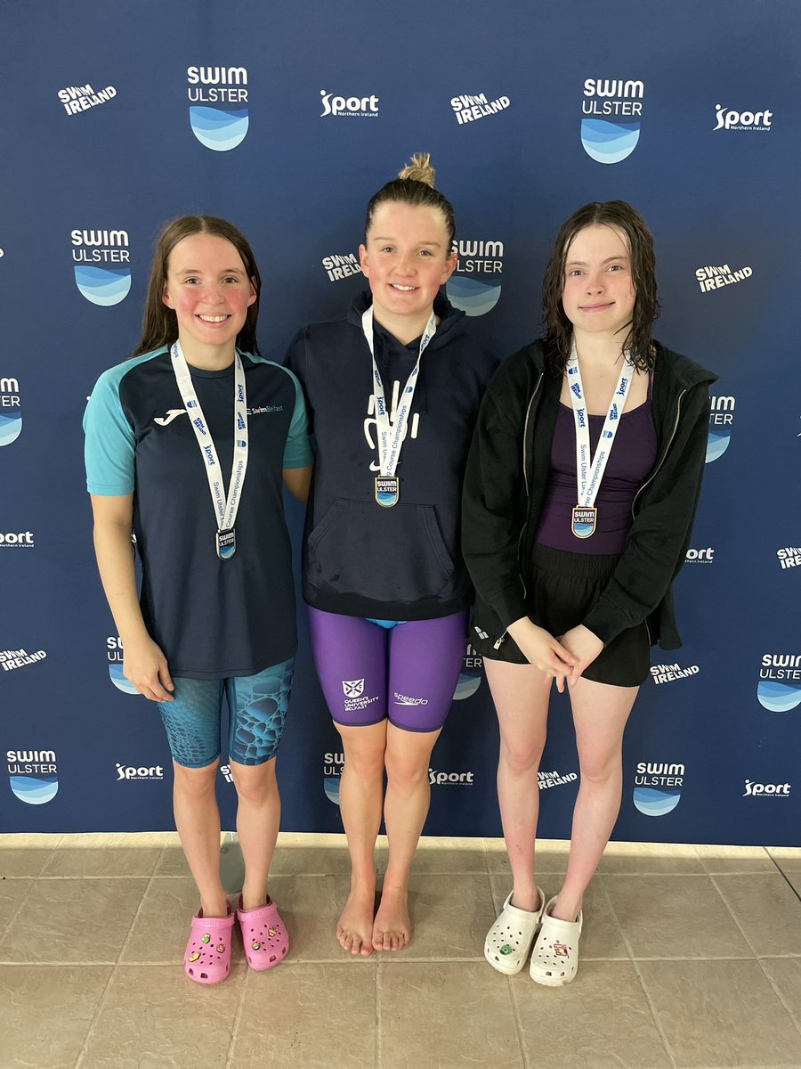 400m Freestyle
Girls 13-14 yrs 
🥇 Rebecca Lavery Bangor
🥈Ilaria Aylward Breifne
🥉Cadey Moore Bangor 
15-16 
🥇Mia Mulholland Banbridge
🥈Hannah Lynch Enniskillen 
🥉Jorja McBride Swim Belfast
17+
🥇Mollie McAlorum Leander/NCU
🥈Lara King Swim Belfast 
🥉Grace Cochrane Lurgan