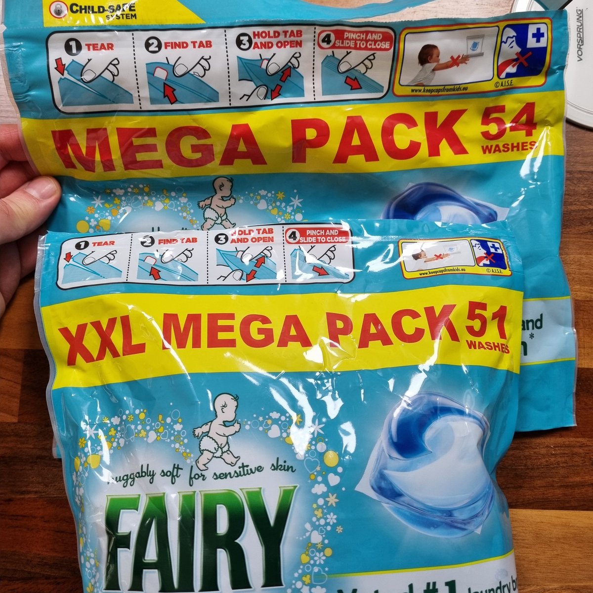 I understand the economics of "shrinkflation" but whose bright idea was it to add the XXL while simultaneously reducing the amount by 3? an odd number! #shrinkflation