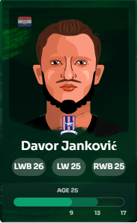 BelFootGroup's tweet photo. Davor JANKOVIC
🇭🇷
25 ans

LWB 26, potentiel 34
LW 25, potentiel 33
RWB 25, potentiel 33

0.0012 ETH

https://t.co/c8tJ2pE2RO

(10/10)

#footiumplayer #transfert #footium #belgiumfootballgroup https://t.co/0XLtQNgnUE