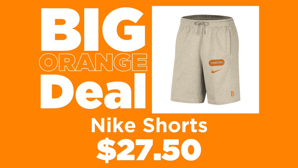 A SHORT Orange Deal. utvolshop.com/big-orange-deal 🩳