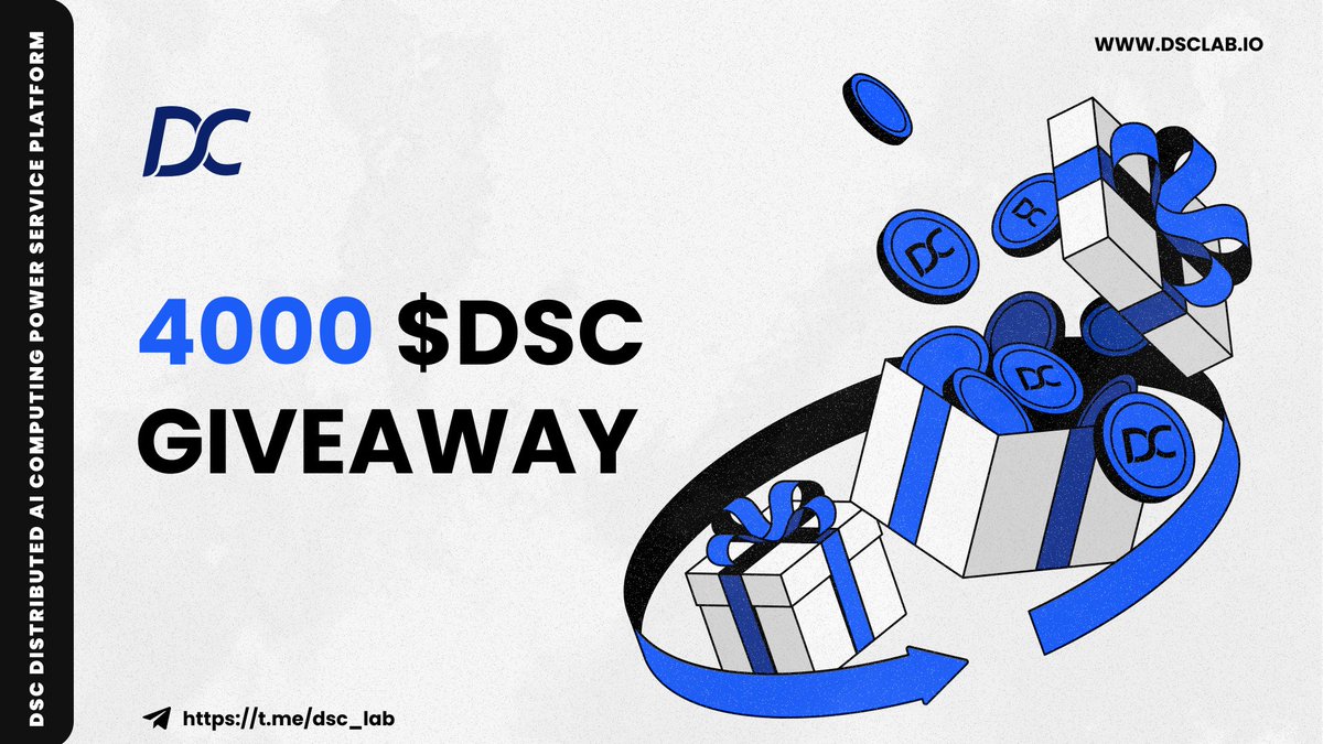 俞凌雄 (@ttyulingxiong) on Twitter photo 🌟 加入$DSC赠品活动!🌟
🏆 赢取 4000 $DSC奖金!
💸 10 名获胜者每人获得 400 $DSC 。
进入:
1️⃣ 关注<a href="/dsc_lab/">DSC Official</a>
2⃣️评论bsc地址
3⃣️ 加入电报: t.me/dsc_lab
4⃣️分享带有你最喜欢的引言的置顶帖和#DSC #AI #Depin
📅 48 小时结束 🌟 加入$DSC赠品活动!🌟
🏆 赢取 4000 $DSC奖金!
💸 10 名获胜者每人获得 400 $DSC 。
进入:
1️⃣ 关注<a href="/dsc_lab/">DSC Official</a>
2⃣️评论bsc地址
3⃣️ 加入电报: t.me/dsc_lab
4⃣️分享带有你最喜欢的引言的置顶帖和#DSC #AI #Depin
📅 48 小时结束