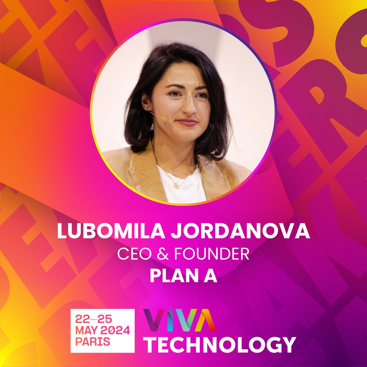 Pleased to share that Lubomila Jordanova will speak at <a href="/VivaTech/">VivaTech</a> on May 22nd about carbon capture and reduction.

Join her for an insightful conversation and the opportunity to connect with other leaders in the industry.

#VivaTech #speaker #networking #ViVATECh24