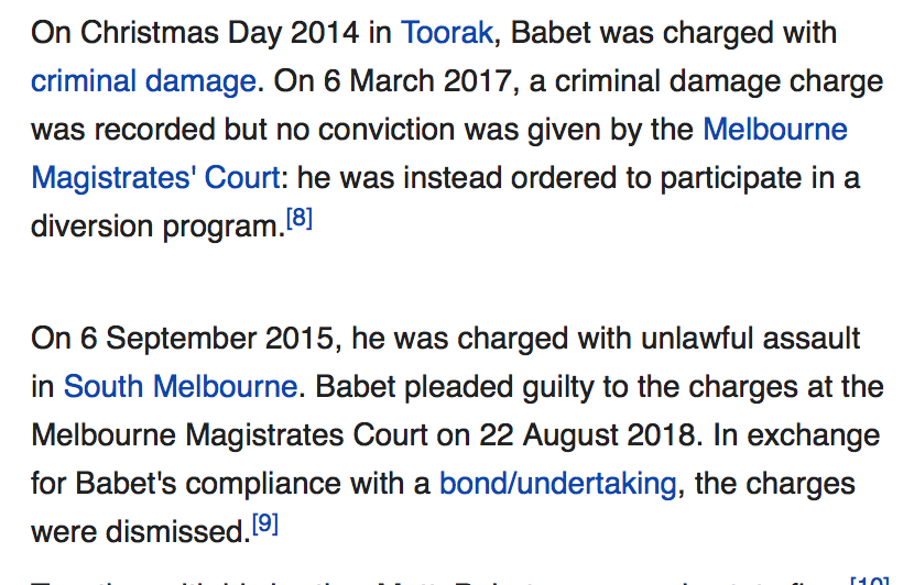 When will Peter Stefanovic interview Ralph?? @senatorbabet Good opportunity to bring up his criminal past... #Auspol #Stefanovic