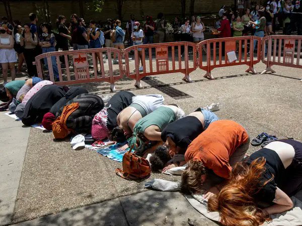 I’m going to take a wild guess and say these are the same types who want to remove “In God We Trust” from the dollar bill. Yet they put on this performative submission to Allah? Wait until they read Sharia law. Or maybe their desire for attention is so great they don’t care.