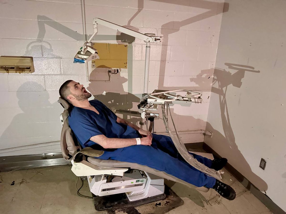 InmateCT's tweet image. Even inmates deserve to get dental care