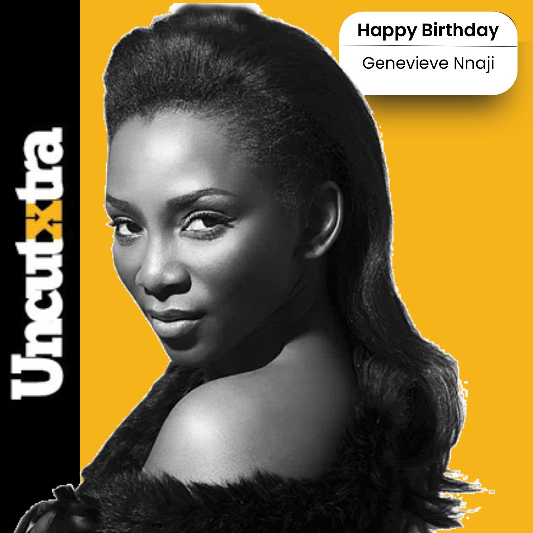 Happy 45th Birthday, Genevieve Nnaji! Your talent, grace, and timeless beauty continue to inspire us all. Here's to another year of brilliance and joy! 📷: Sourced from the net. #GenevieveNnaji #HappyBirthday