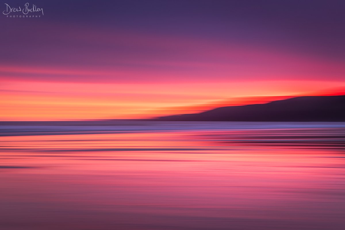 Impressions / Fresh West An enjoyable 1-2-1 workshop earlier this week with a client ended with a spectacular sunset so we experimented with some ICM (Intentional Camera Movement) - good fun! #wales #visitpembrokeshire #icm #canon #kasefilters #kingjoyuk #capturewithconfidence