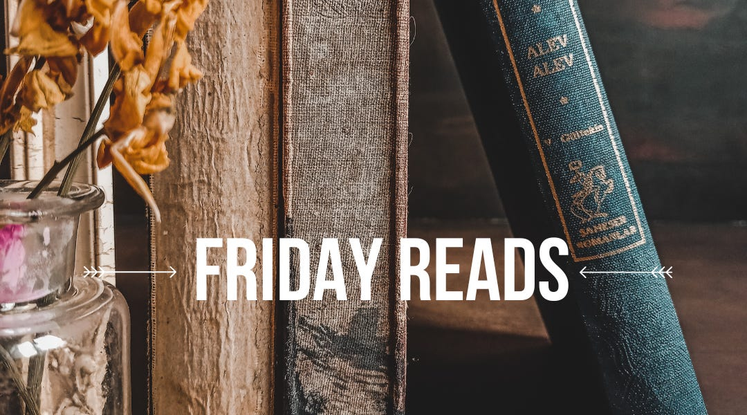 [new today] THE CREATIVE EDGE: Friday Reads 5.3.24: It’s Friday, and you know what that means. Grab a cuppa, and let’s talk about what we’re reading! Hello from…elsewhere! I’m at 25,000 feet as yo… dlvr.it/T6MZRX