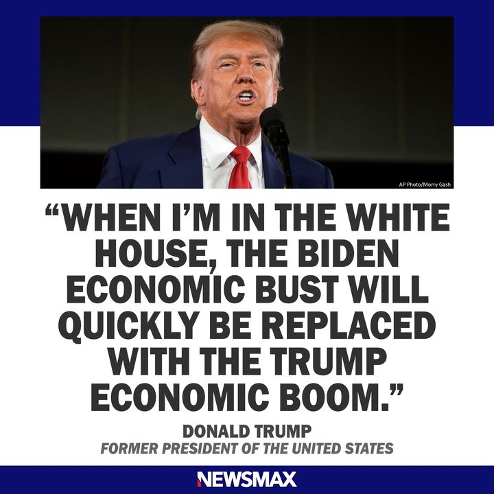 Former President Trump promised to deliver a thriving economy on Wednesday if reelected to the White House during a rally in Waukesha, Wisconsin. MORE: bit.ly/4dkuIxN