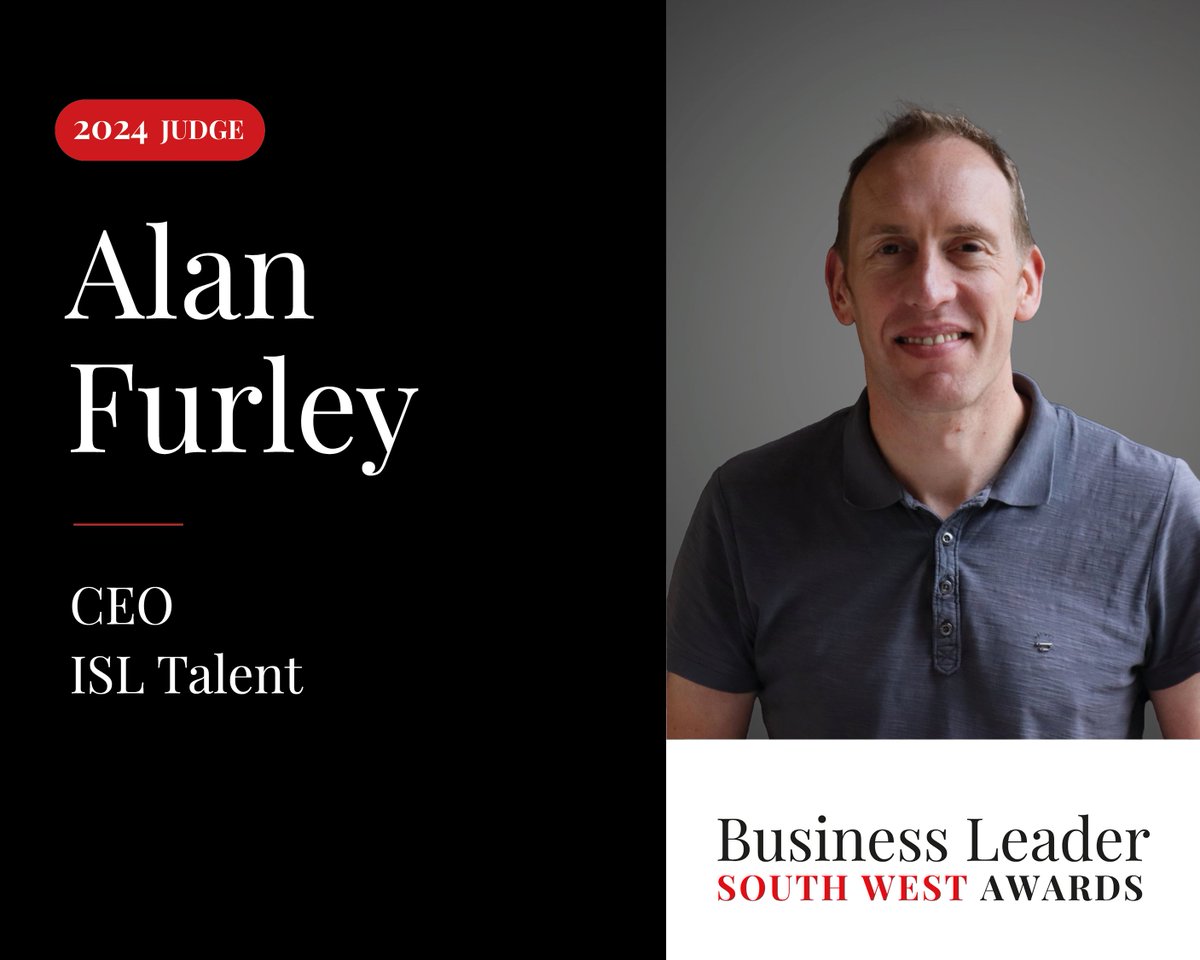 Introducing our #BLAwards24 Judge 💫

Meet Alan Furley, CEO at <a href="/ISLTalent_/">ISL Talent</a> 👏

Don't forget to submit your nominations - the deadline extension closes today!

👉 eu1.hubs.ly/H08TVQd0